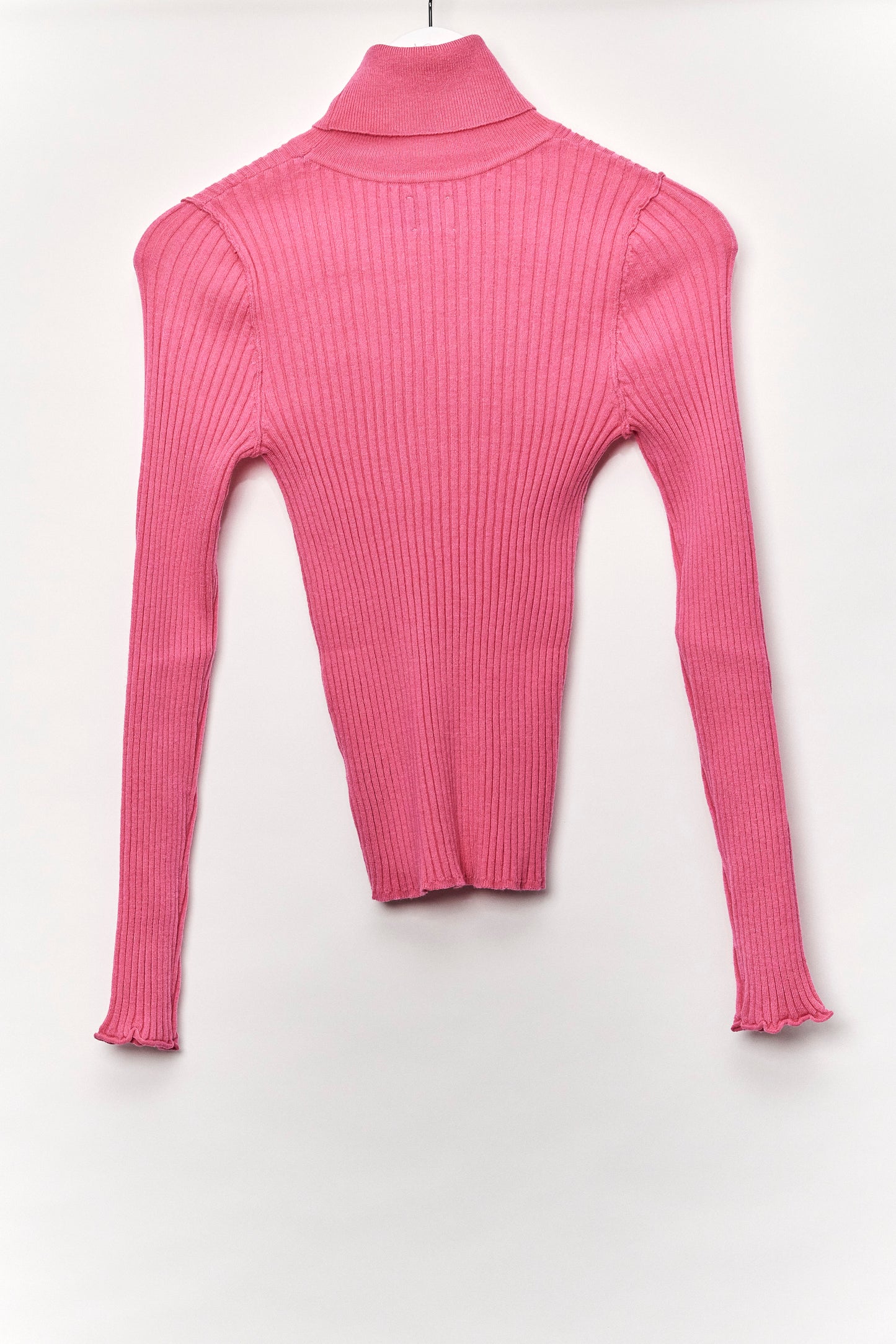 Womens Pink Roll Neck sweater Size Small