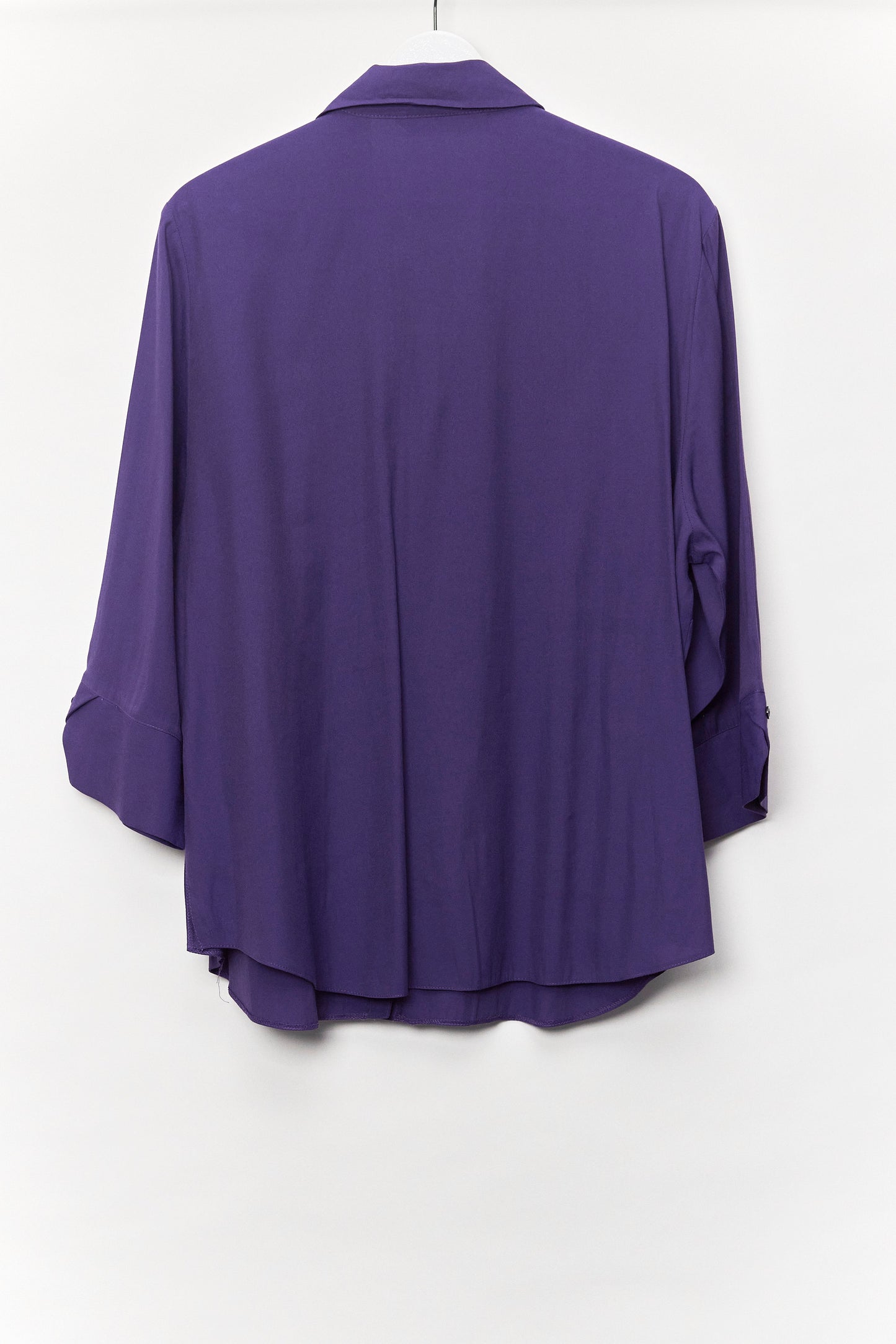 Womens Essence Purple 3/4 Sleeve Blouse Size 20