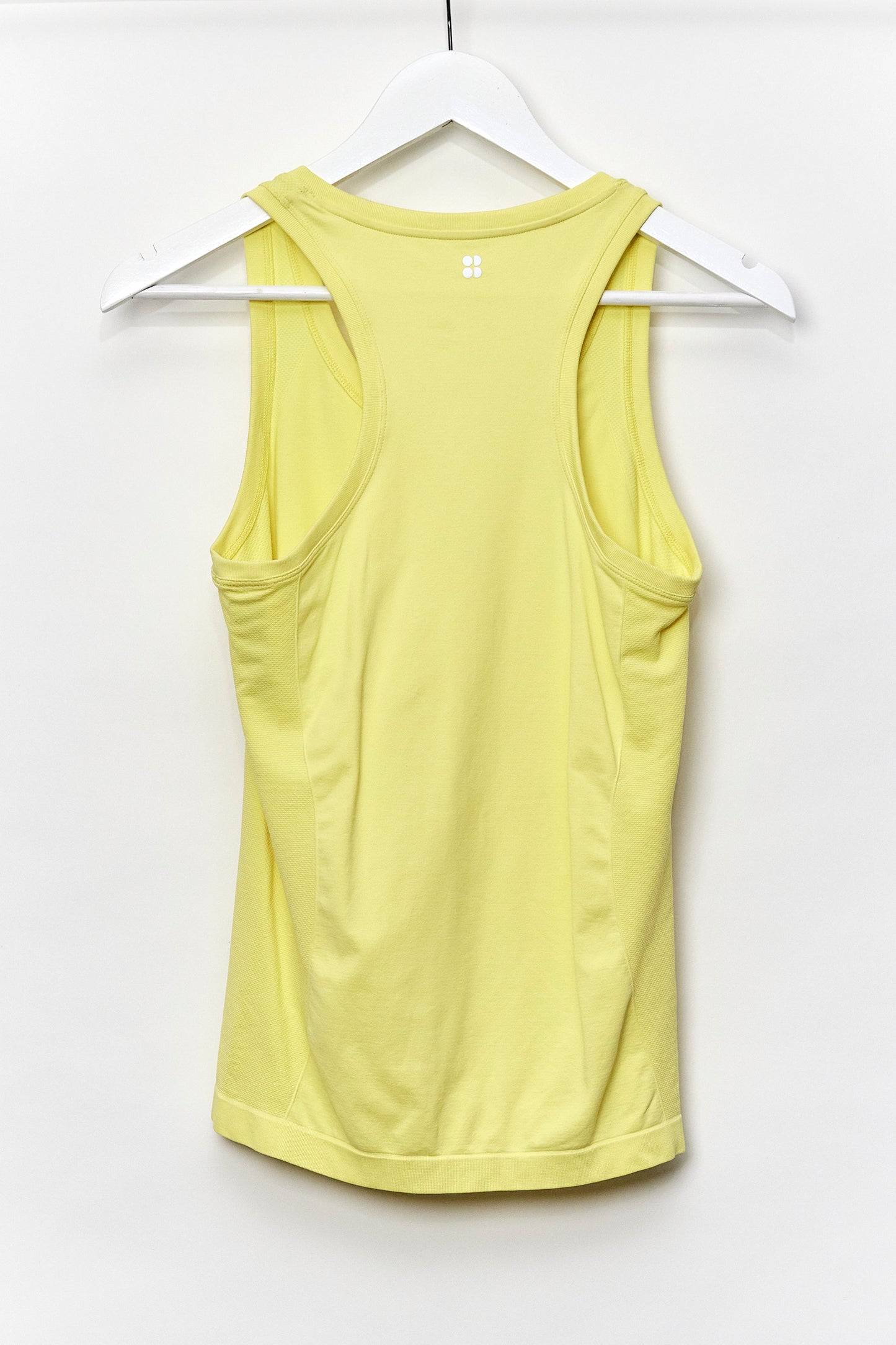 Womens Sweaty Betty Yellow Vest Size Small