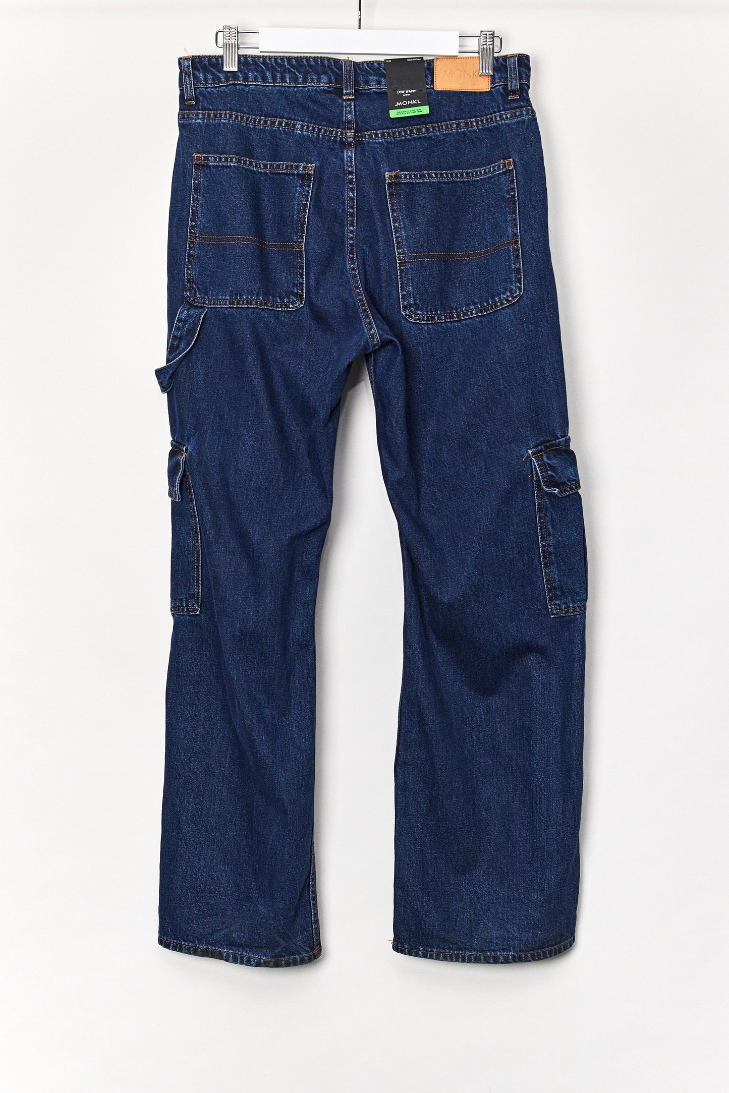 Womens Monki Cargo Jeans Size 10
