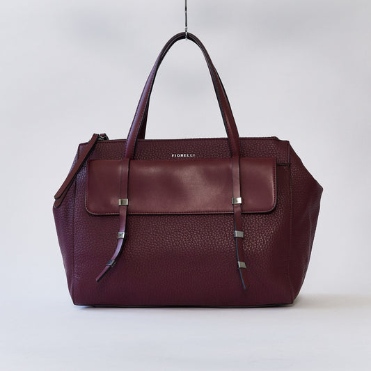 Fiorelli Burgundy leatherette tote bag