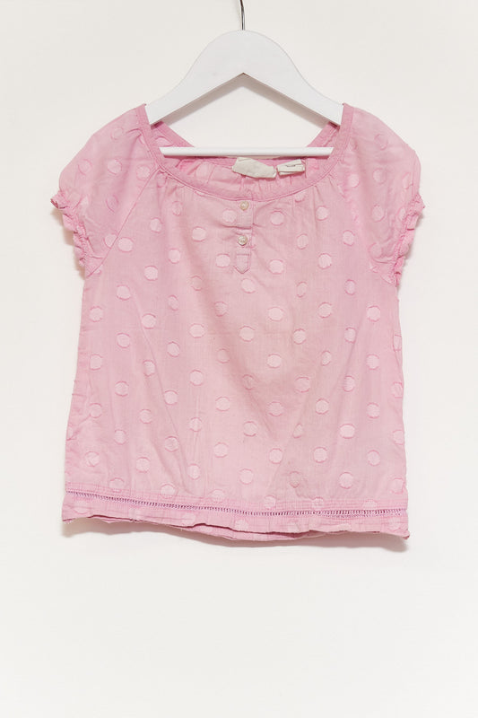 Kids Pink Spot T-shirt age 6
