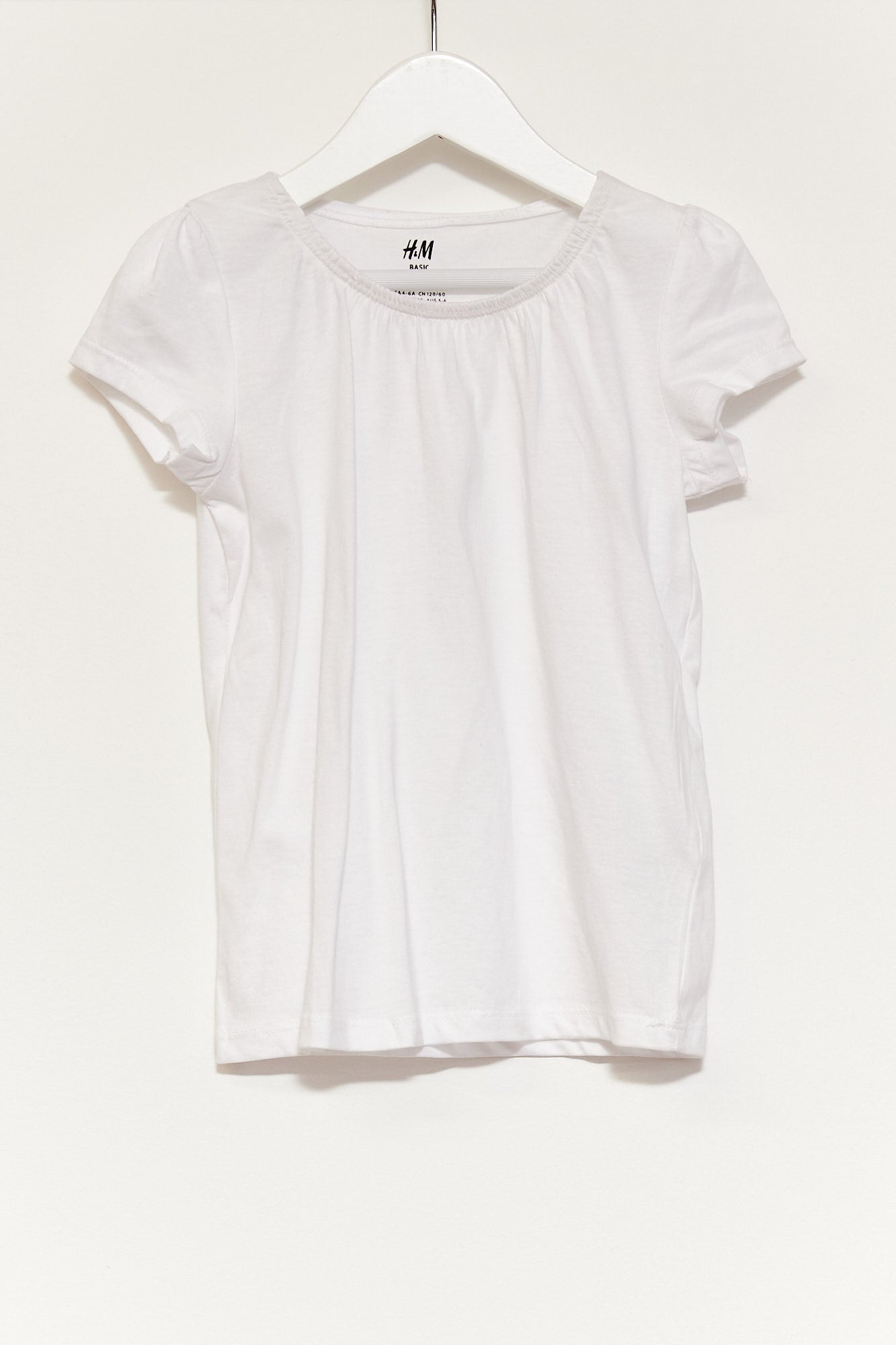 Kids H&M White T-shirt age 6