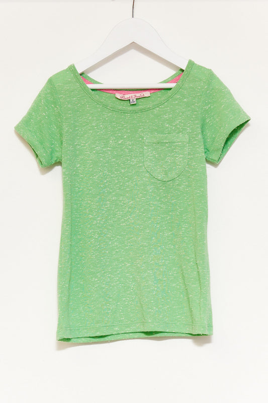 Kids Loved & Found Green T-shirt age 8