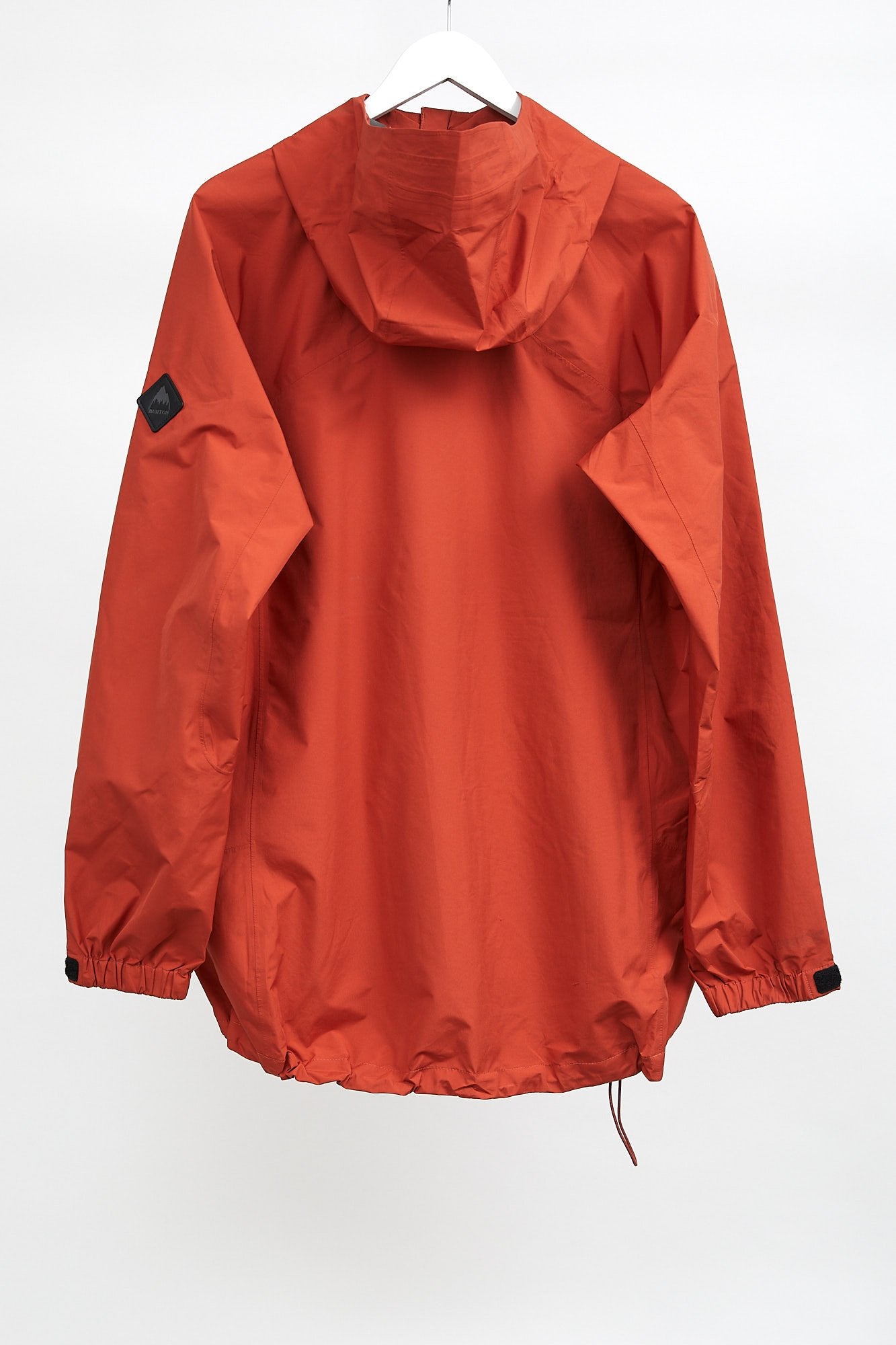 Mens Orange/Red Burton Shell Jacket: Size Large