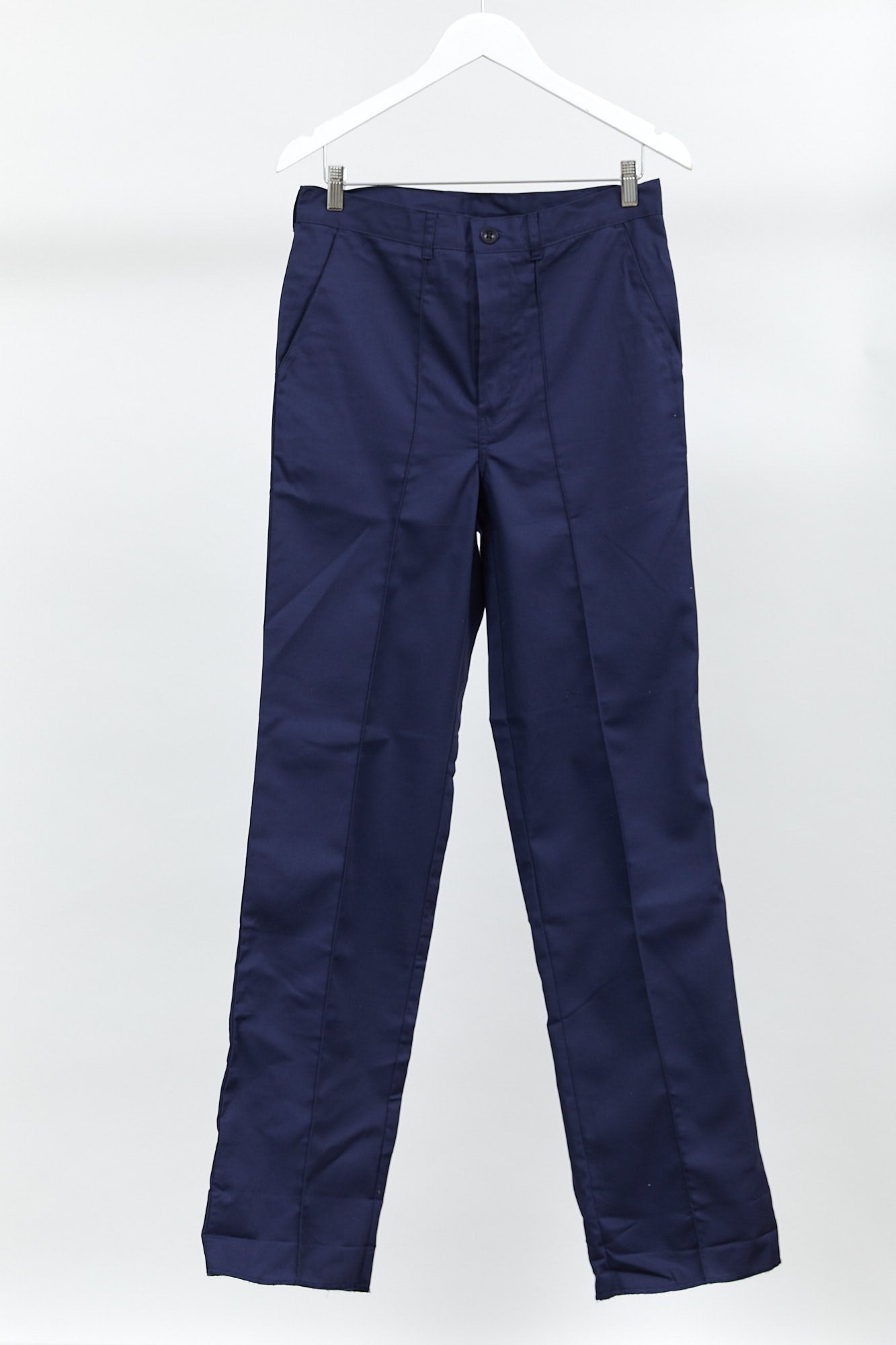 Navy workwear trousers: size medium or 32"