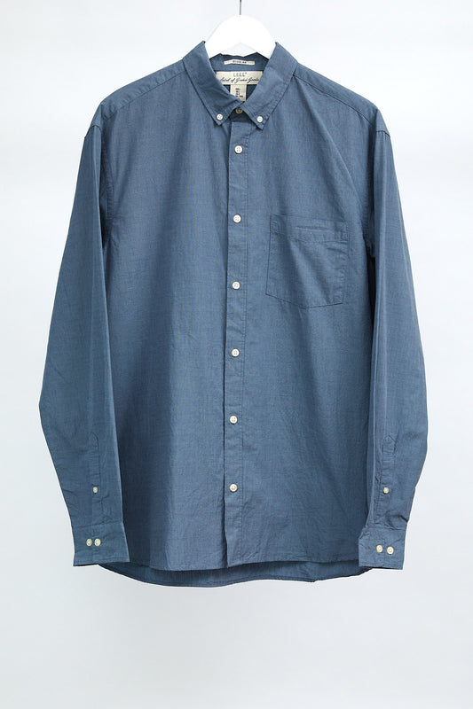 Mens H&M blue oxford shirt: size large