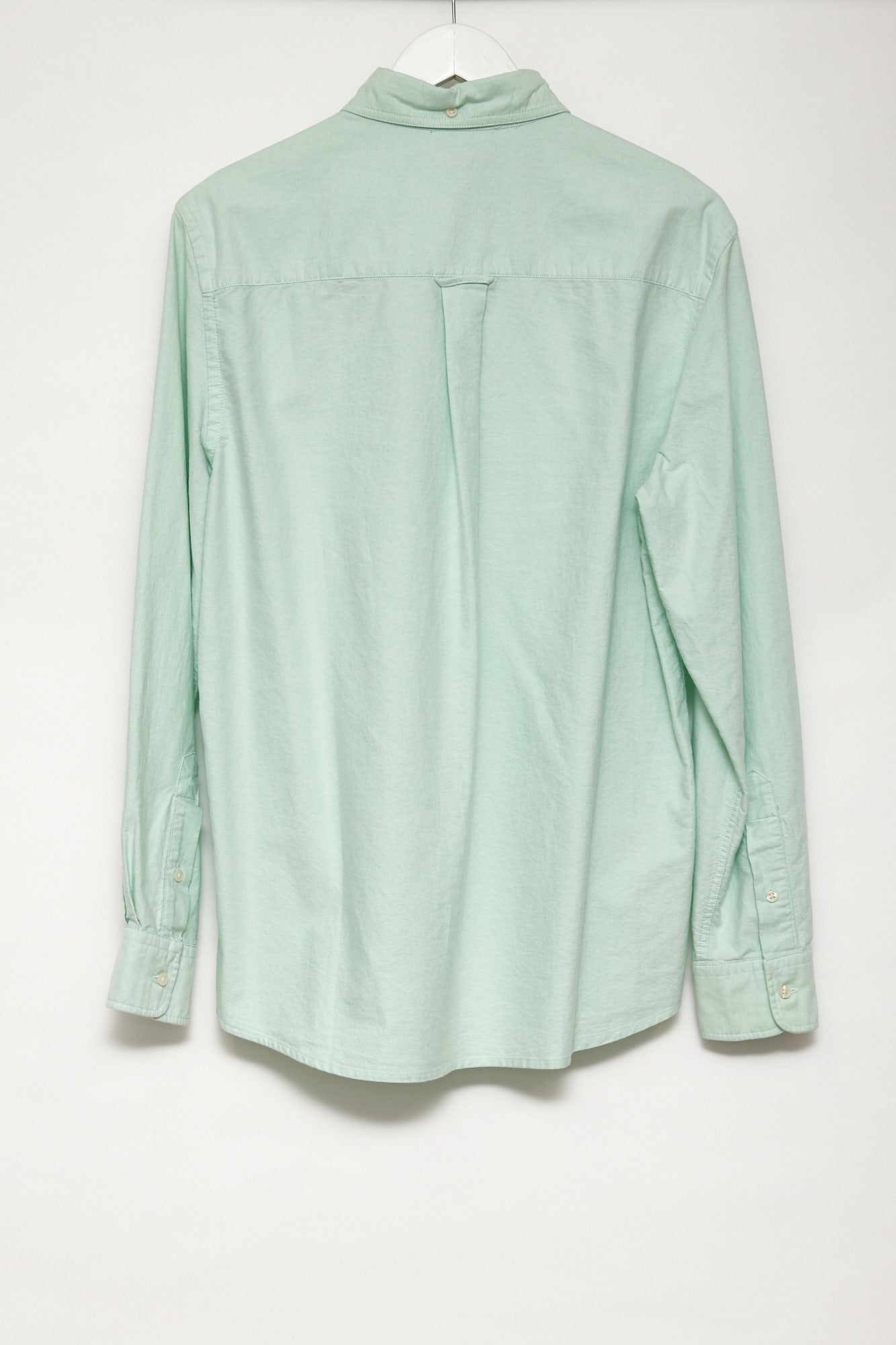 Mens Zara Light green Oxford shirt size medium