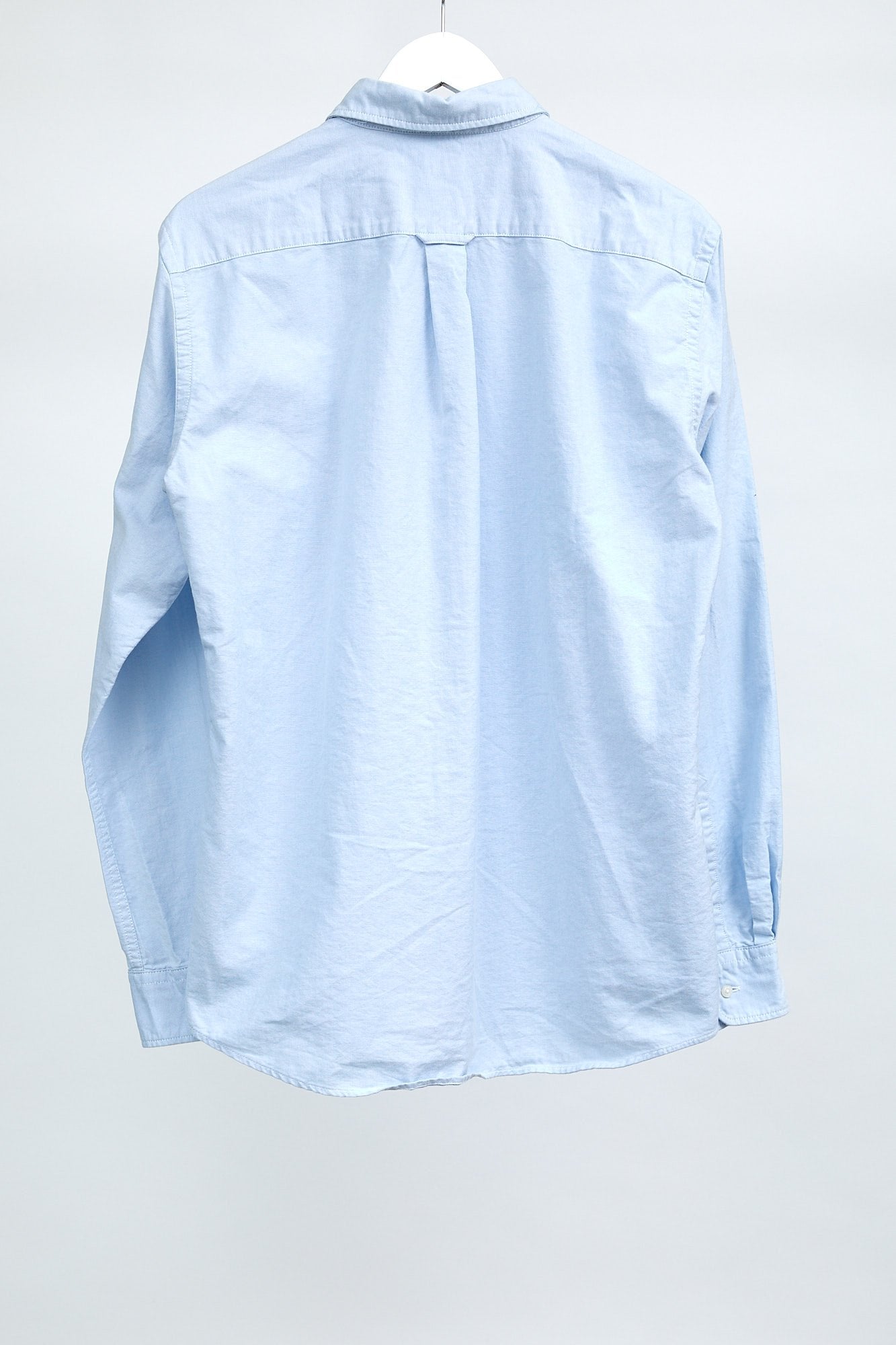 Mens Light Blue Uniqlo Oxford Shirt: Size Medium