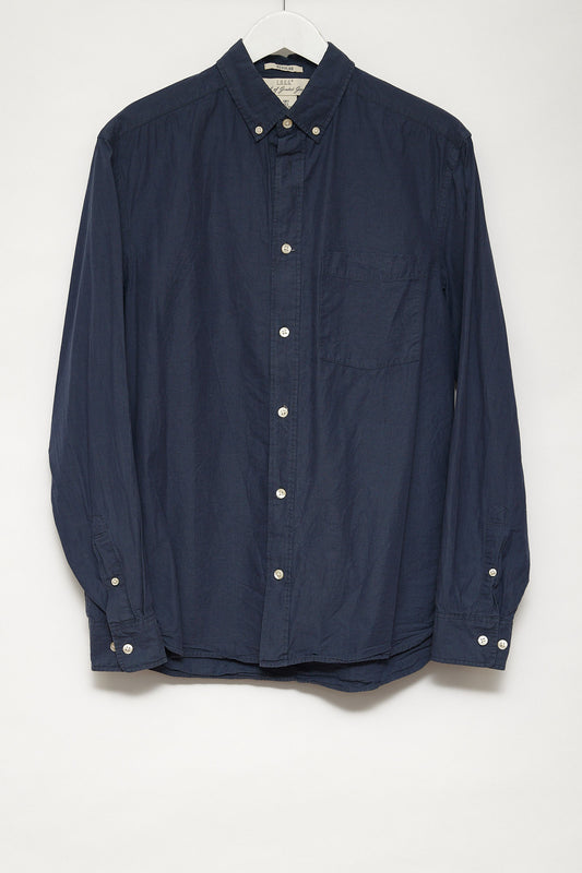 Mens H&M Navy blue oxford shirt size small