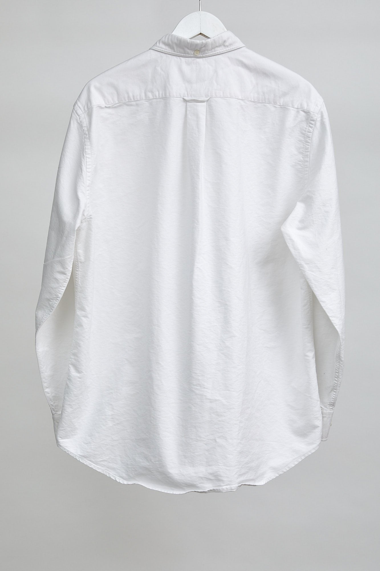 Mens Zara White Oxford Shirt: Size Extra Large