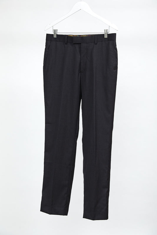 Mens Ted Baker Dark Grey Suit Trousers: W32 L32