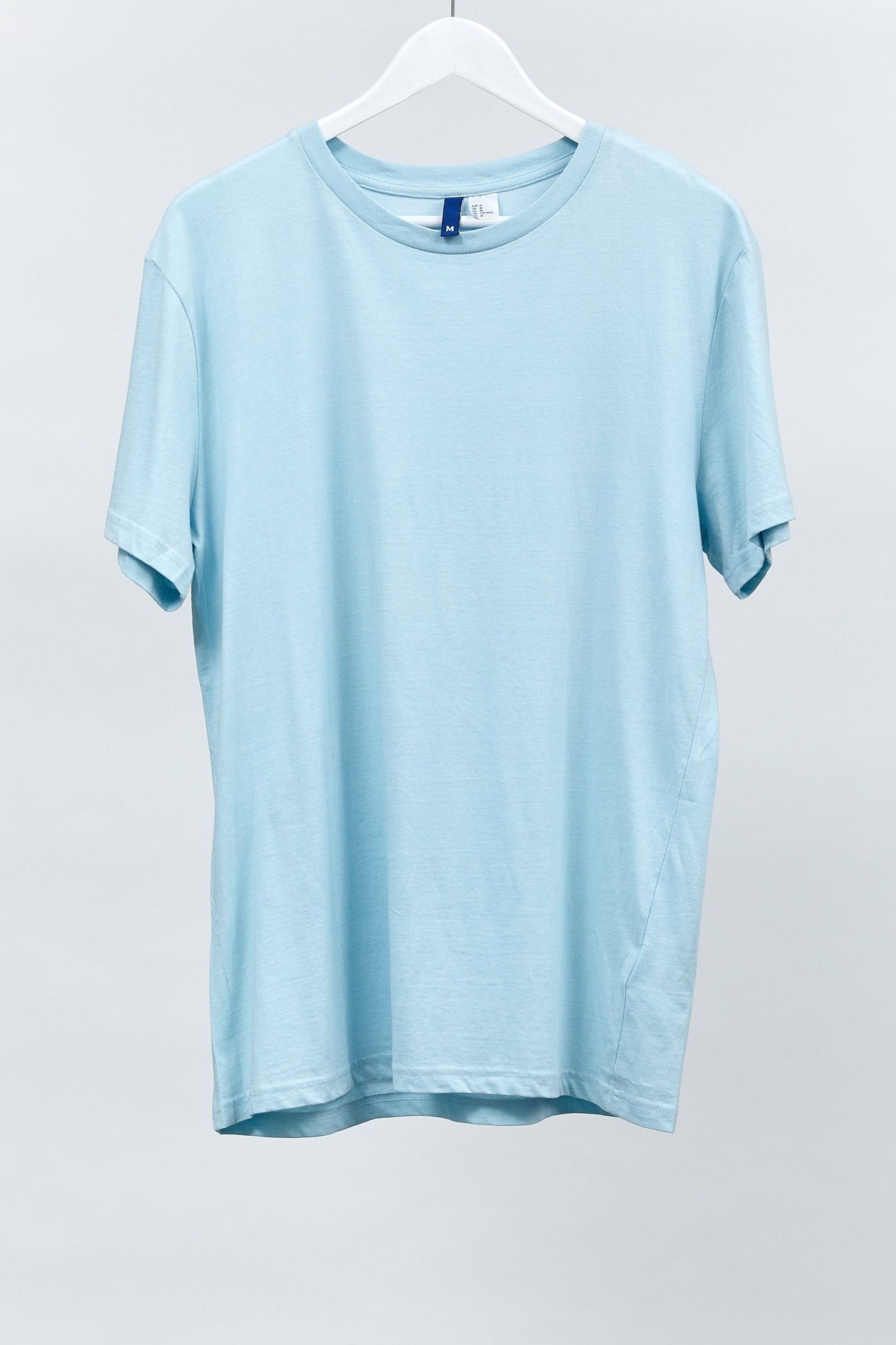 Mens H&M Light Blue T-Shirt: Size Medium