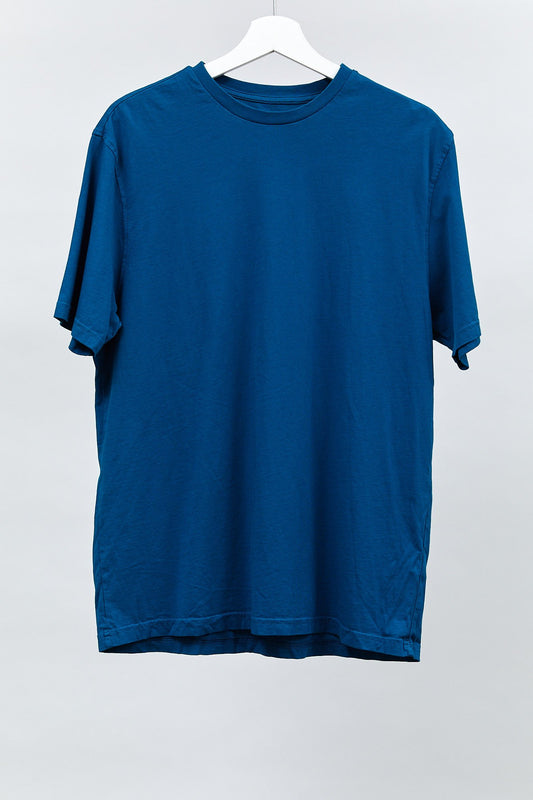 Mens Mid Blue T-Shirt: Size Medium