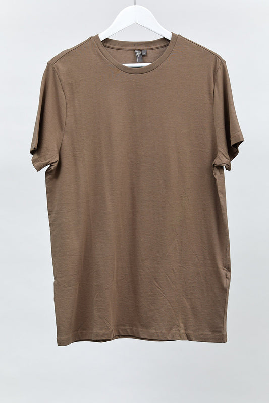 Mens ASOS Brown T-Shirt: Size Small