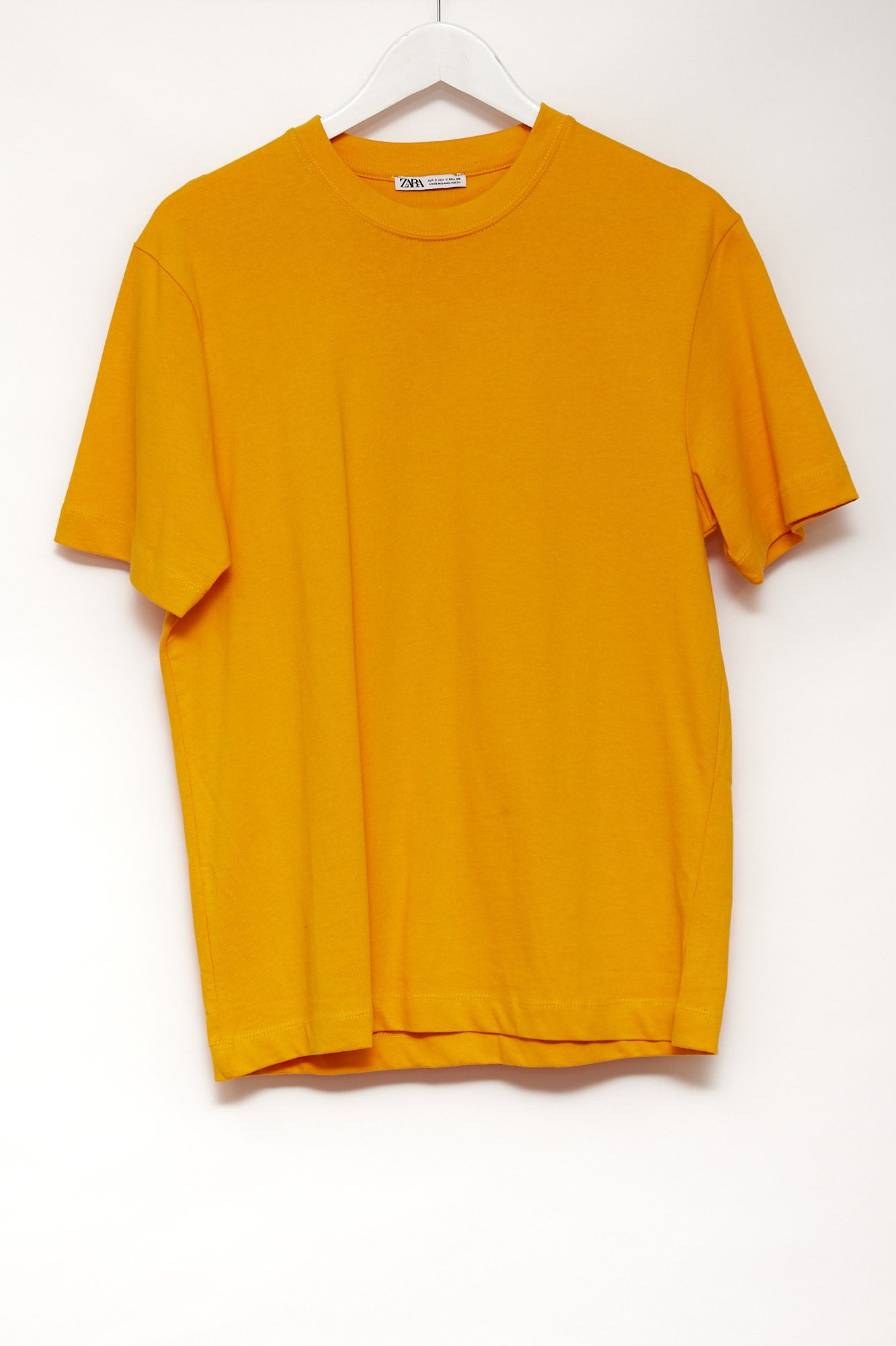 Mens Zara Orange T-shirt: Size Small