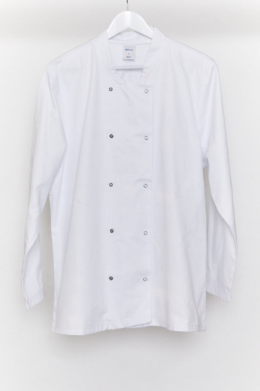 White Chef Jacket size Large