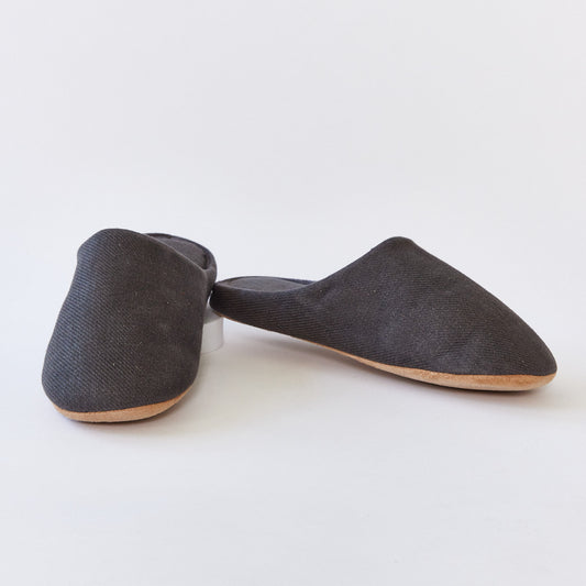 Grey mule slipper size 10