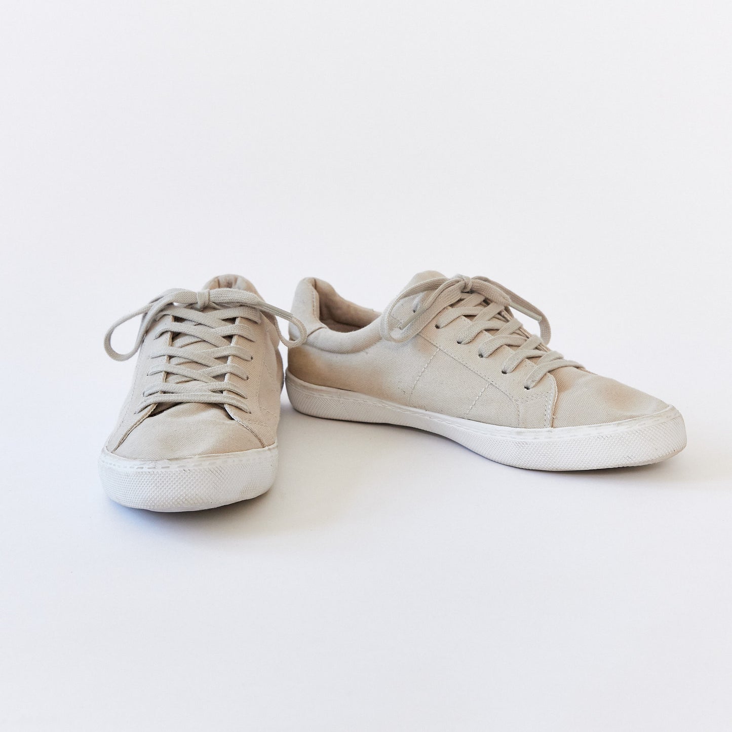 Light Grey Lace up Trainers size 7