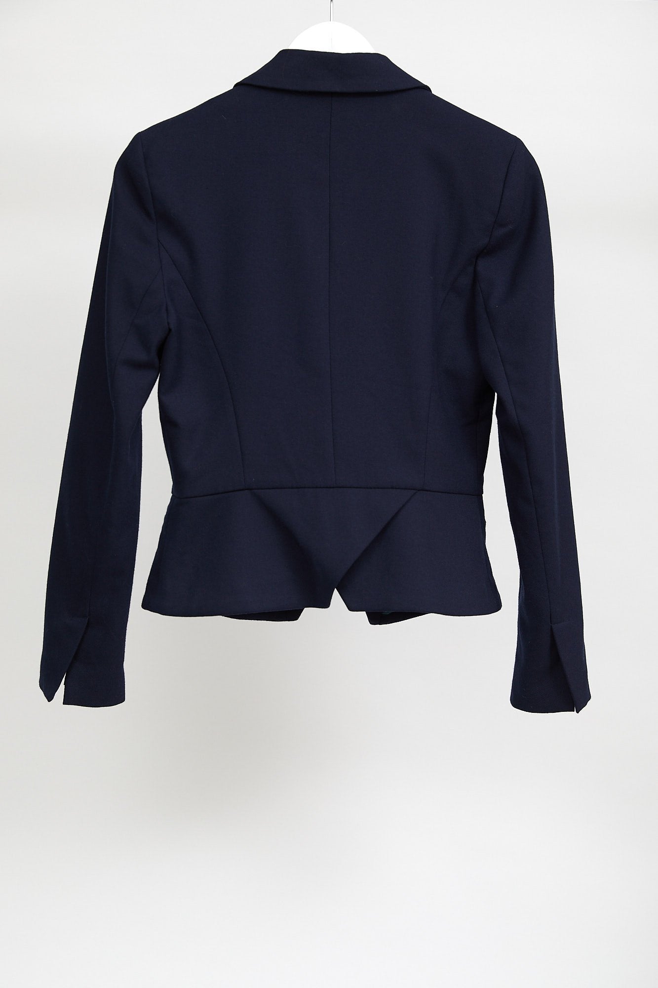 Womens Tailored Navy Zara Blazer: Size Small