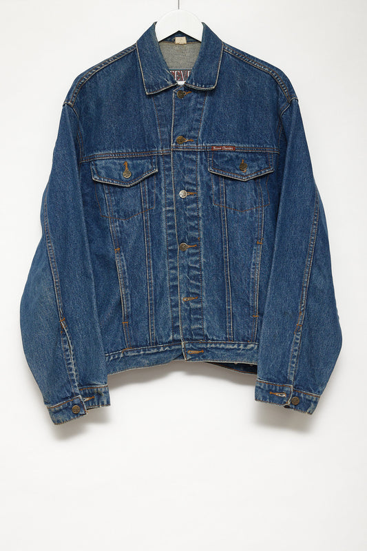 Womens Classic Denim Jacket size large