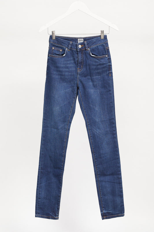 Womens Blue ASOS High Waist Jeans: Size 8 or Small