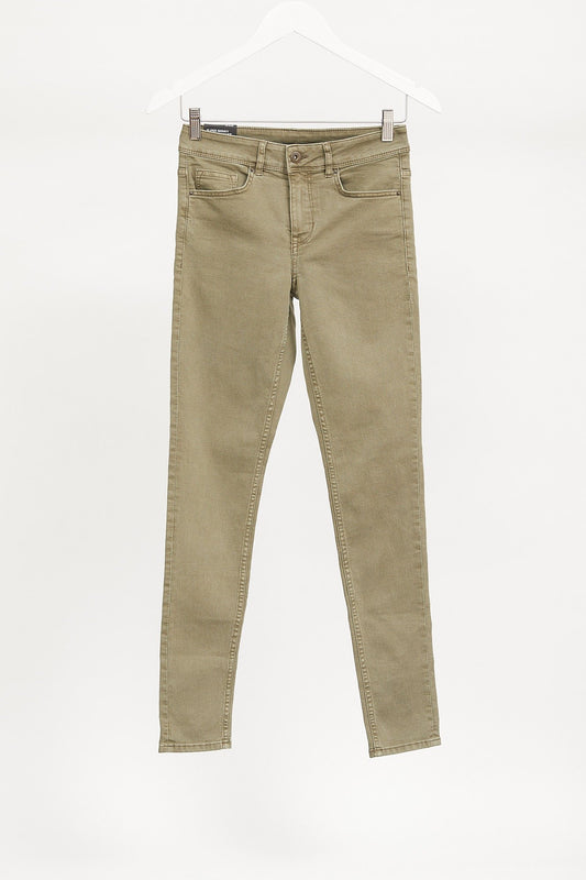 Womens Khaki/ Beige Jeans: Size Small