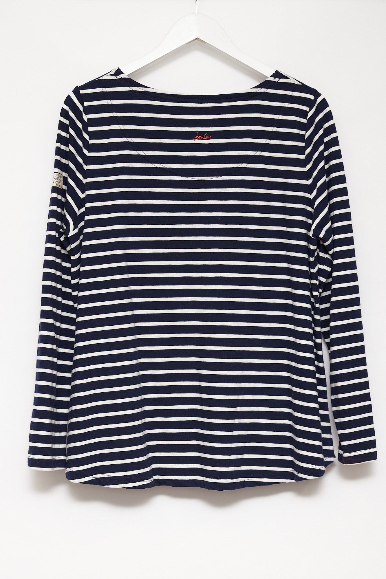 Womens Joules Breton Stripe T-shirt: Size Medium