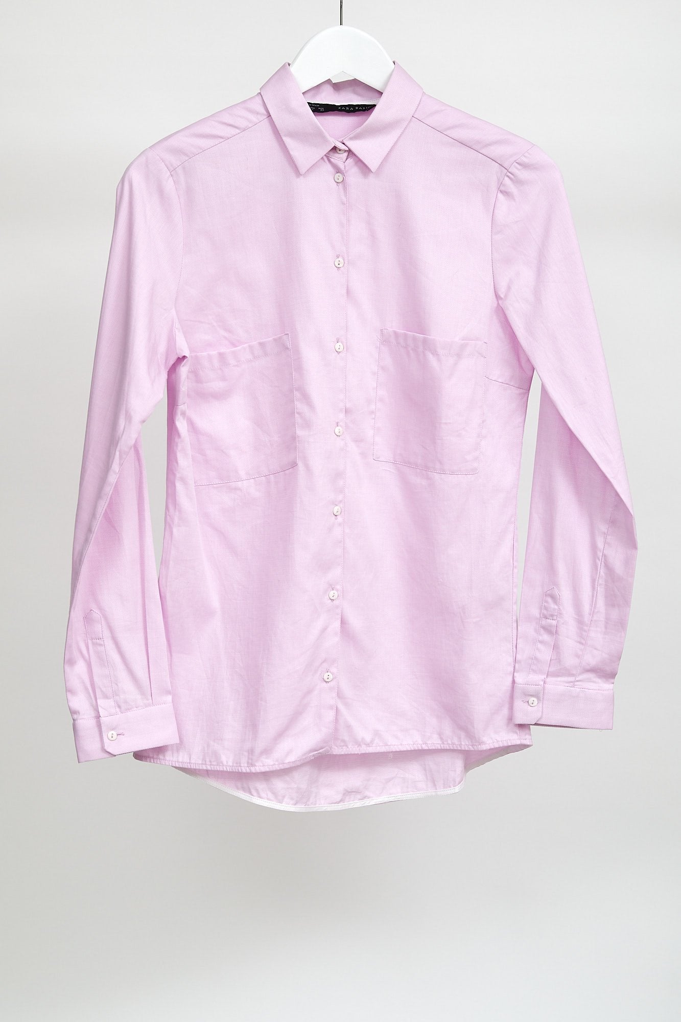 Womens Zara Pink Shirt: Size Small