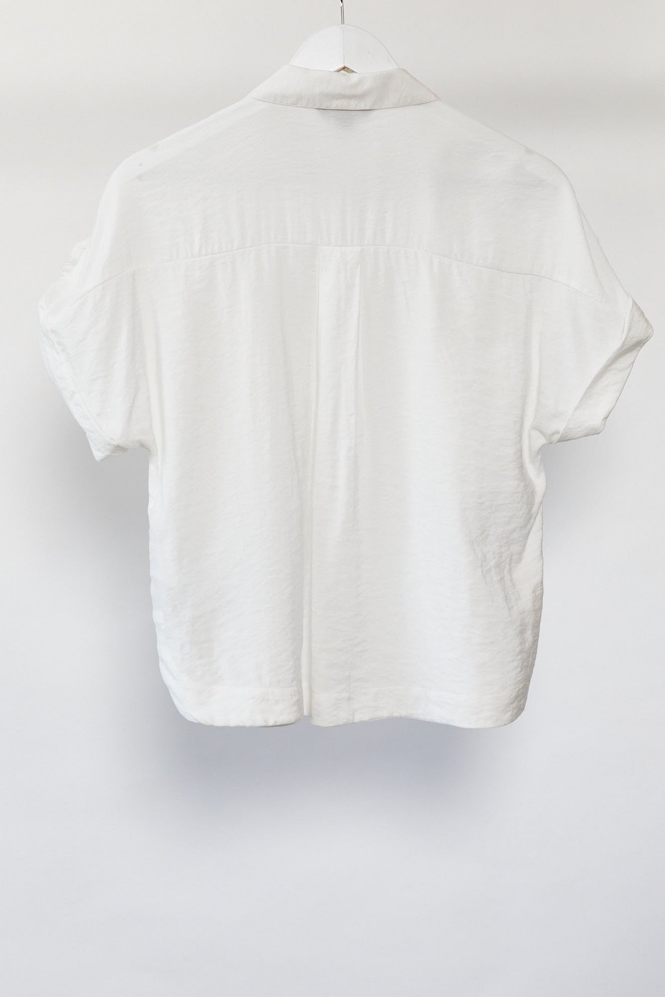 Womens Whistles white short sleeve shirt size 10