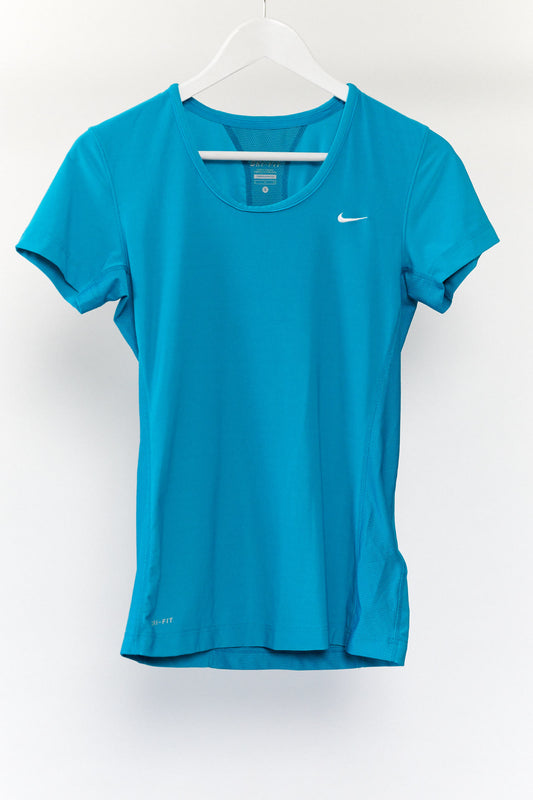 Womens Blue Nike Sport Top Size Small