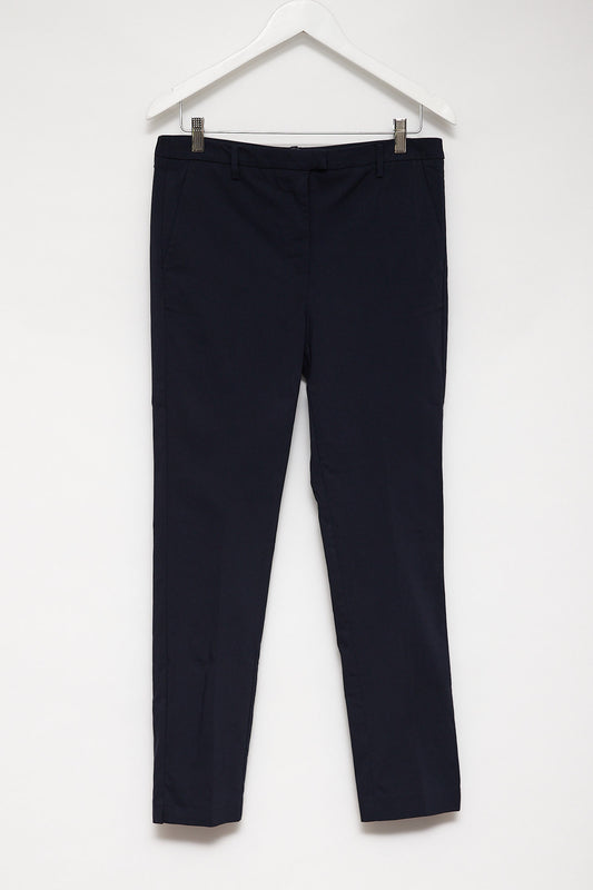 Womens Navy Formal trouser narrow leg size 14