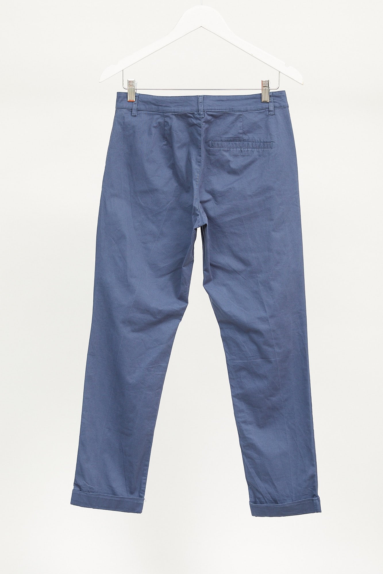 Womens Blue Trouser: Size Small