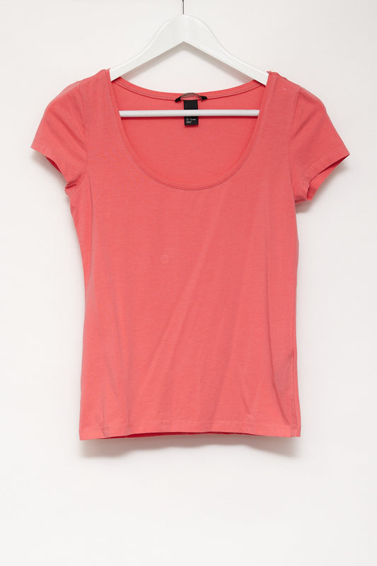 Womens H&M Pink T-shirt size small