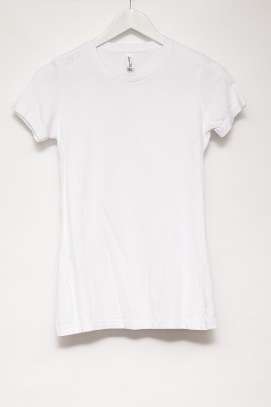 Womens Bella White T-shirt size small