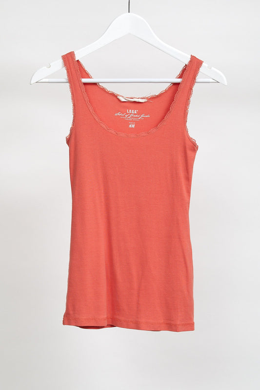 Womens Orange Vest: Size Small