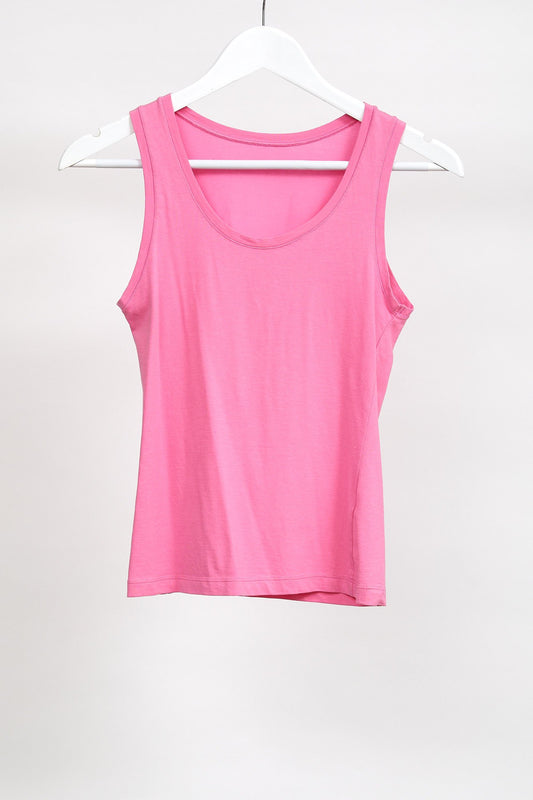 Womens Pink Vest: Size Small
