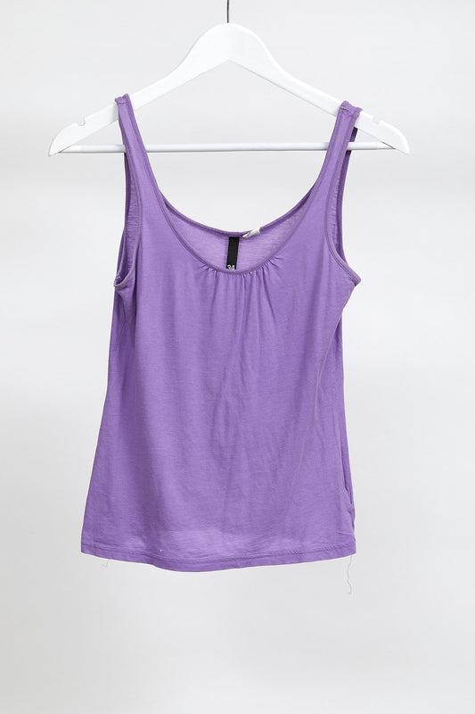 Womens Purple Vest: Size Extra Small