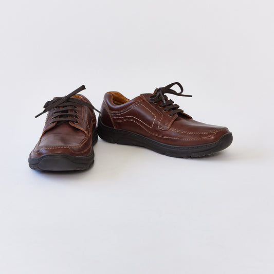 Brown M&S Lace up shoe Size 8